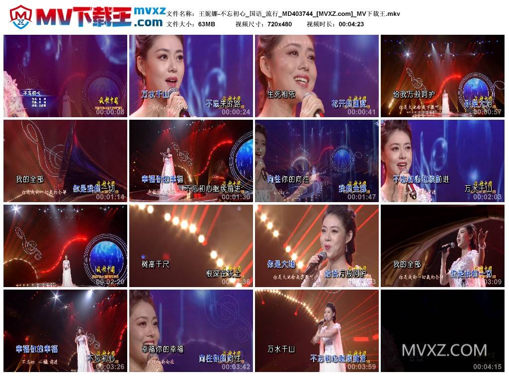 王妮娜-不忘初心_国语_流行_MD403744